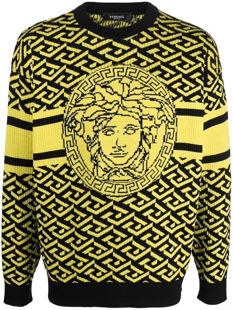 versace medusa jumper sale|why does Versace use medusa.